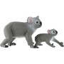 Medvídek koala s mládětem 13cm zvířátko plastová figurka Zooted v sáčku