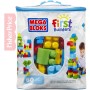 FISHER PRICE MEGA BLOKS Stavebnice 60 dílků v plastové tašce pro kluky