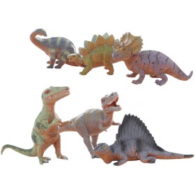 Zvířata dinosauři 17-20cm pravěký ještěr plastové figurky 6 druhů