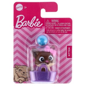 MATTEL BRB Barbie kočička Kitten domácí mazlíček zvířátko v košíčku