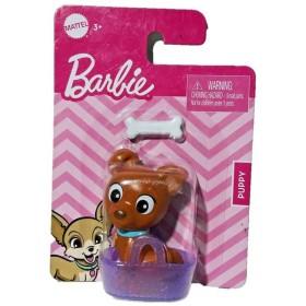 MATTEL BRB Barbie pejsek Puppy domácí mazlíček zvířátko v košíčku