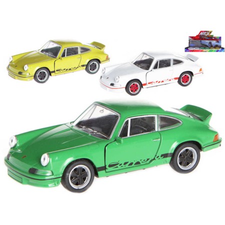 Auto model Porsche Carrera RS kov PB 12cm 3 barvy