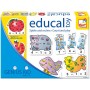 BINO Puzzle Hraj si a počítej skládačka edukativní velké dílky 6v1