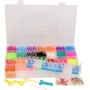 UDĚLEJ SI NÁRAMEK Gumičky LOOM BANDS 5600ks XL set s doplňky v boxu