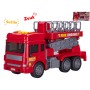 Auto hasiči s plošinou se světlem a zvukem