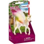 SCHLEICH Koník okřídlený duhový jednorožec hříbě figurka ručně malovaná