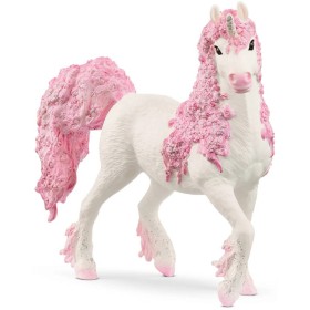 SCHLEICH Bayala kůň klisna květinová jednorožec figurka ručně malovaná