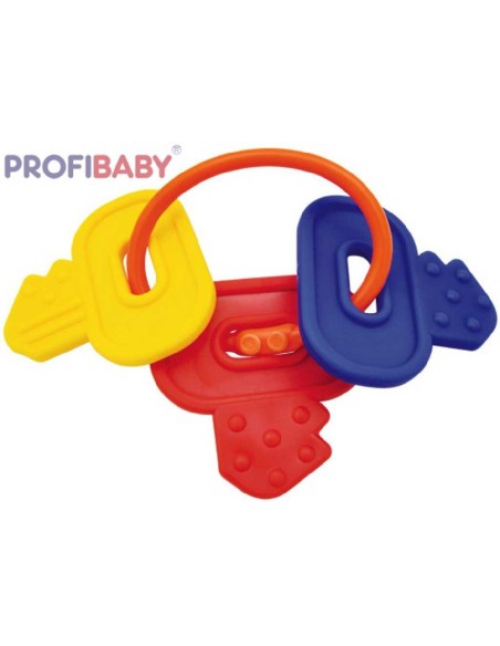 PROFIBABY Baby přívěšek plastové klíče kousátko