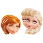 KARNEVAL Maska papírová Frozen set 6ks *KARNEVALOVÝ DOPLNĚK*