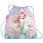 Sáček školní na přezůvky Mermaid stahovací pytel na záda Mořská víla