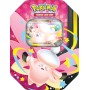 Pokémon TCG: Mega Moonlit Tin 4x booster kovový box 2 druhy
