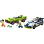 LEGO CITY Honička policejního auta a sporťáku 60415 STAVEBNICE