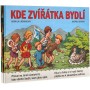 Leporelo Kde zvířátka bydlí Ondřej Sekora dětská knížka