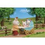 Sylvanian Families dvojčata Chocolate králíků set s kočárkem a doplňky v krabici