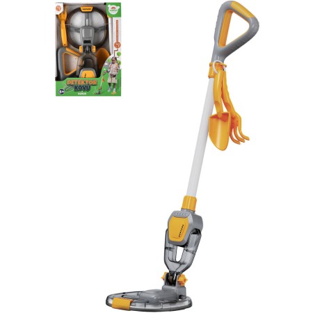 Detektor kovů malý hledač pokladů plastový na baterie Světlo Zvuk