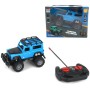 RC Auto Jeep terénní modrý 1:24 na vysílačku 27MHz na baterie Světlo