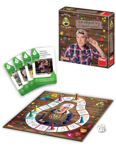 DINO Hra Vychytávky Ládi Hrušky *SPOLEČENSKÉ HRY*