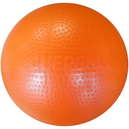 ACRA Míč overball 230mm oranžový fitness gymball rehabilitační do 90kg