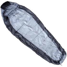 BROTHER Spací pytel Mummy 1 mumiový spacák 0 stupňů 210x80/55cm šedý