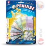EFKO Peníze dětské EURO bankovky a mince na kartě