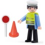 EFKO IGRÁČEK Dopravní policista povolání set figurka kloubová s doplňky