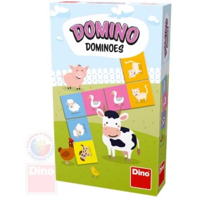 DINO Domino zvířátka *SPOLEČENSKÉ HRY*