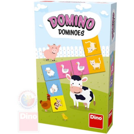 DINO Domino zvířátka *SPOLEČENSKÉ HRY*