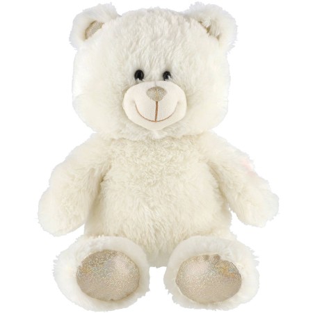PLYŠ Medvěd Snílek usínáček bílý na baterie Světlo Zvuk *PLYŠOVÉ HRAČKY*