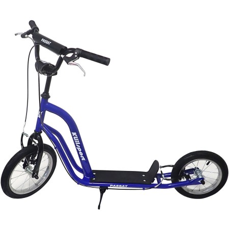 KUBISPORT Koloběžka Passat modrá 14/12" nafukovací kola CSK24