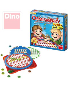 DINO Hra osmisměrky junior english CZ *SPOLEČENSKÉ HRY*