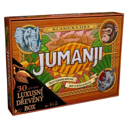 SPIN MASTER DŘEVO Jumanji dřevěná edice *SPOLEČENSKÉ HRY*