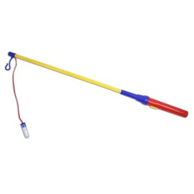 Hůlka (držák) na lampióny plast na baterie, se světlem