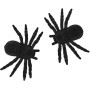 Pavouk černý 11cm halloween dekorace set 2ks na kartě