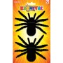 Pavouk černý 11cm halloween dekorace set 2ks na kartě