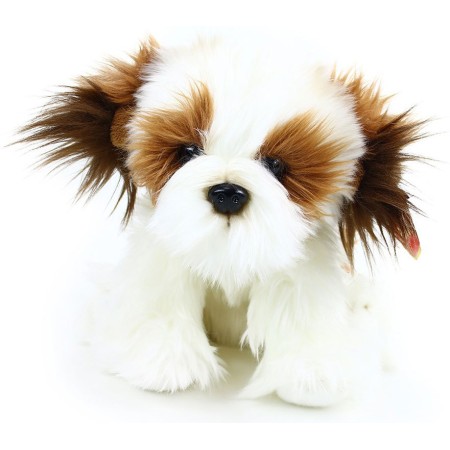 PLYŠ Pes ShihTzu 28cm sedící *PLYŠOVÉ HRAČKY*