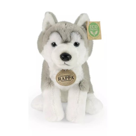 PLYŠ Pes husky 23cm sedící Eco-Friendly *PLYŠOVÉ HRAČKY*