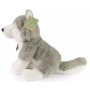 PLYŠ Pes husky 23cm sedící Eco-Friendly *PLYŠOVÉ HRAČKY*