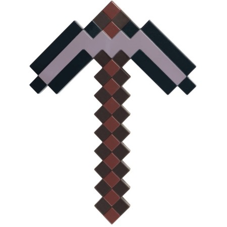 Minecraft krumpáč Nethertite 41cm plastová replika zbraně