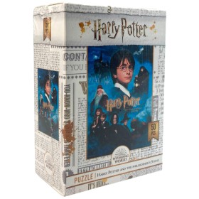 PUZZLE Plakát Harry Potter Kámen mudrců 50 dílků mini skládačka