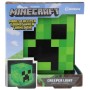 Minecraft Crepper halloweenská dekorativní lampa na baterie Světlo Zvuk