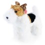 PLYŠ Pes foxteriér Dášenka 30cm stojící *PLYŠOVÉ HRAČKY*