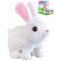PLYŠ Králík Ben interaktivní hýbe ušima skáče na baterie Zvuk