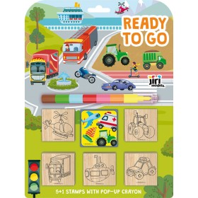 JIRI MODELS Razítka 5+1 s pop-up voskovou Doprava