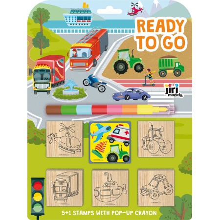 JIRI MODELS Razítka 5+1 s pop-up voskovou Doprava