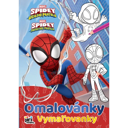 JIRI MODELS Omalovánky A4 Spidey a jeho úžasní přátelé