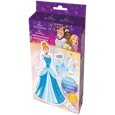 JIRI MODELS Magnetické oblékání + omalovánky Disney Princezny Popelka