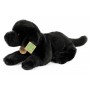 PLYŠ Pes Labrador 40cm černý ležící Eco-Friendly *PLYŠOVÉ HRAČKY*