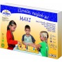 DETOA Hra Člověče nezlob se 2v1 velké figurky obličej *SPOLEČENSKÉ HRY*
