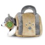 PLYŠ Pes Husky 13cm set s přepravkou Eco-Friendly *PLYŠOVÉ HRAČKY*