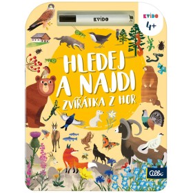 ALBI HRA Kvído Hledej a najdi: Zvířátka z hor set s fixem